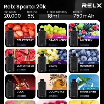RELX斯巴达，18000口超大容量